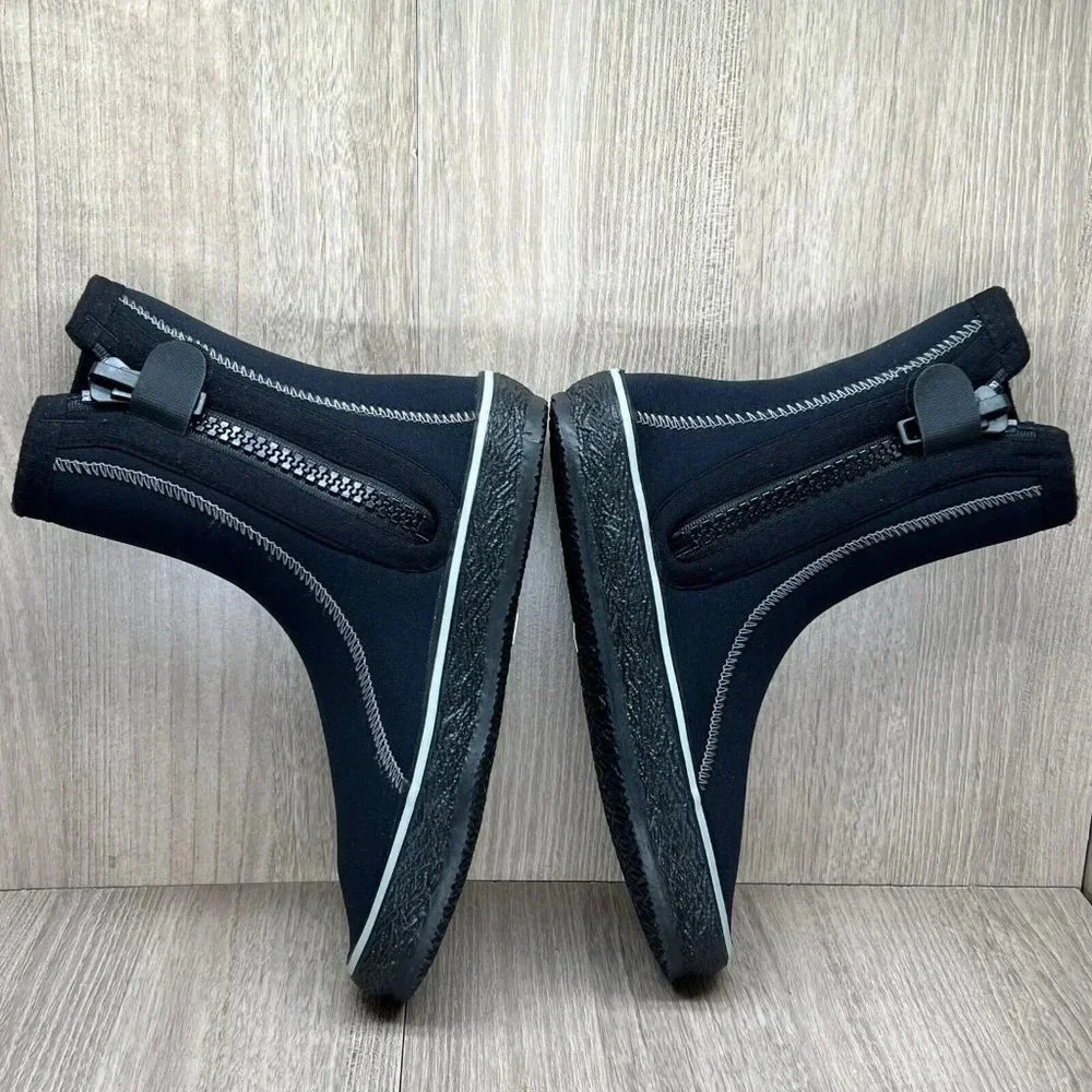 H2Odyssey Scuba Diving Boots Unisex Supra M5 W6 5mm Zippered Neoprene Black - Picture 6 of 10